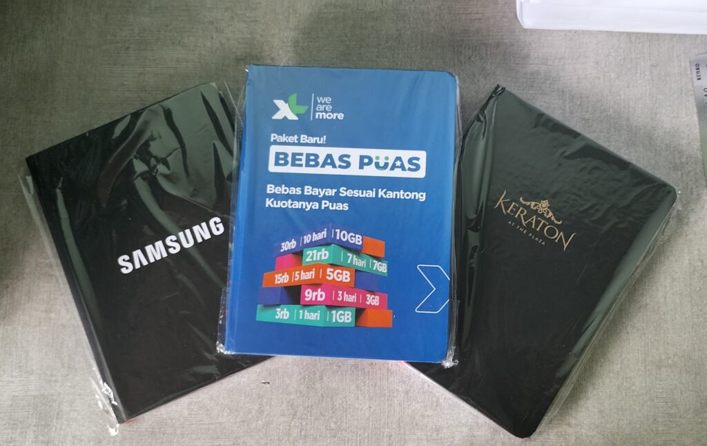 Notebook Promosi